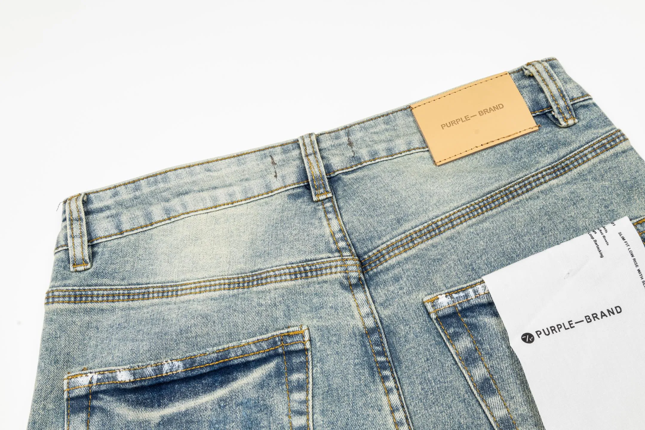 145 PURPLE BRAND 26 New Arrival Embroidered Hole Patch Sale Ink Wash Jeans True to restore the ultimate Vintage texture three-dimensional version Loose and comfortable, not picky about the body shape Makes you look taller and slimmer Factory Seiko Original factory quality control Same Style for men and women Can be paired with Versatile Recommended by Versatile Must-have jeans for all seasons Fashionistas have been disappointed From the quality selection of fabrics, the tailoring of details, and the matching of patterns are impeccable! The upper body is so handsome when worn...it can be easily worn by men, women and children! The craftsmanship is made of heavy-duty washed pure cotton denim fabric. After washing, it is soft and thick. It is very stylish when worn on the body. Color: Blue Style number: # Size: 28 30 32 34 36